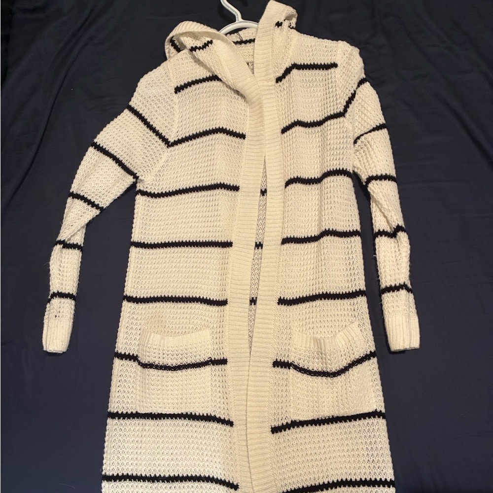 SoHo Apparel Hooded Cardigan